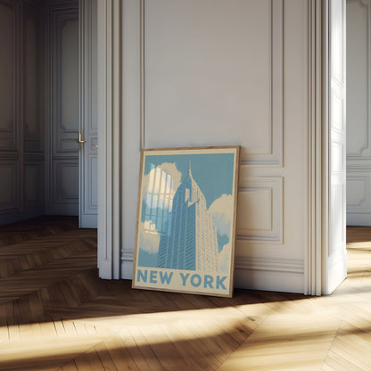 Chrysler Building New York Poster