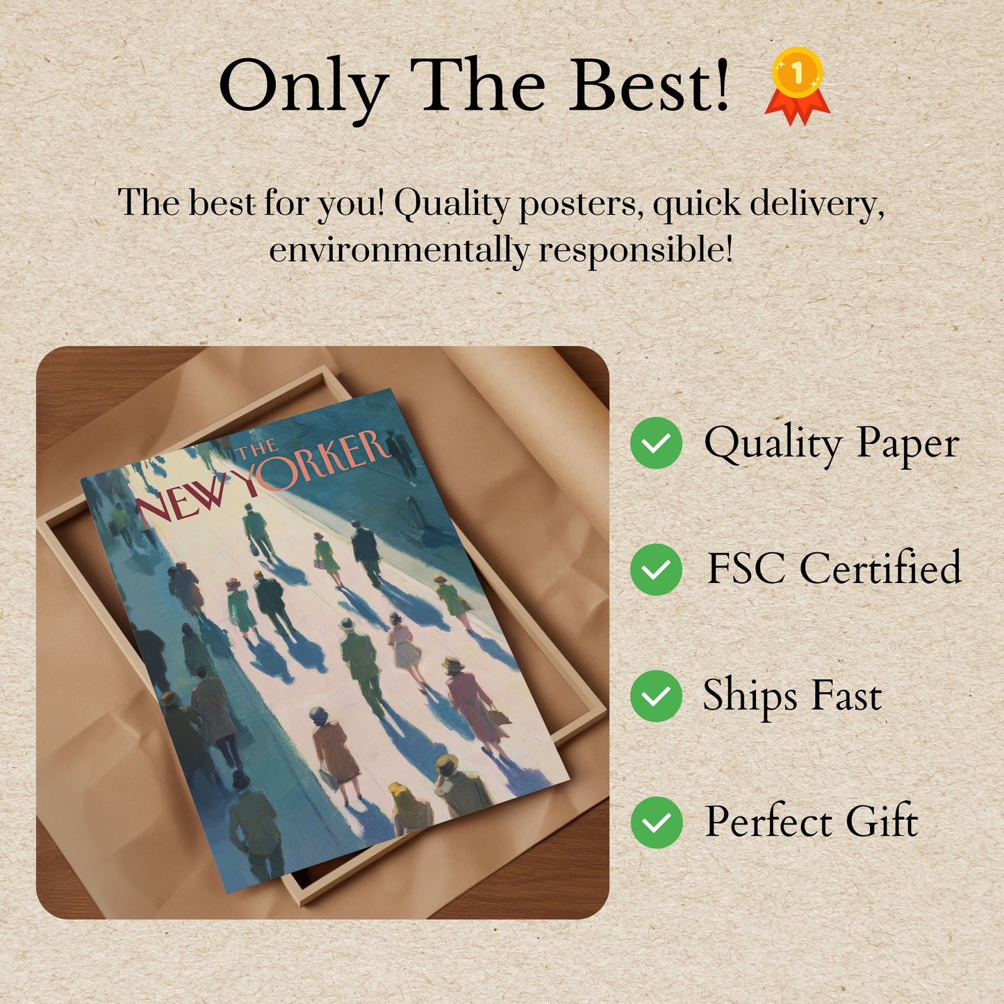 Urban Shadows New York Poster