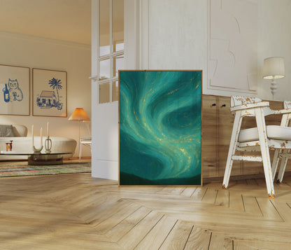 Hemelse Aurora Golf Poster