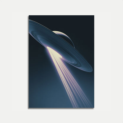 Cosmic Alien Trajectory Poster