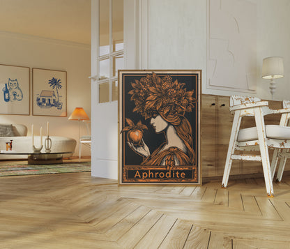Aphrodite Greek Goddess Poster