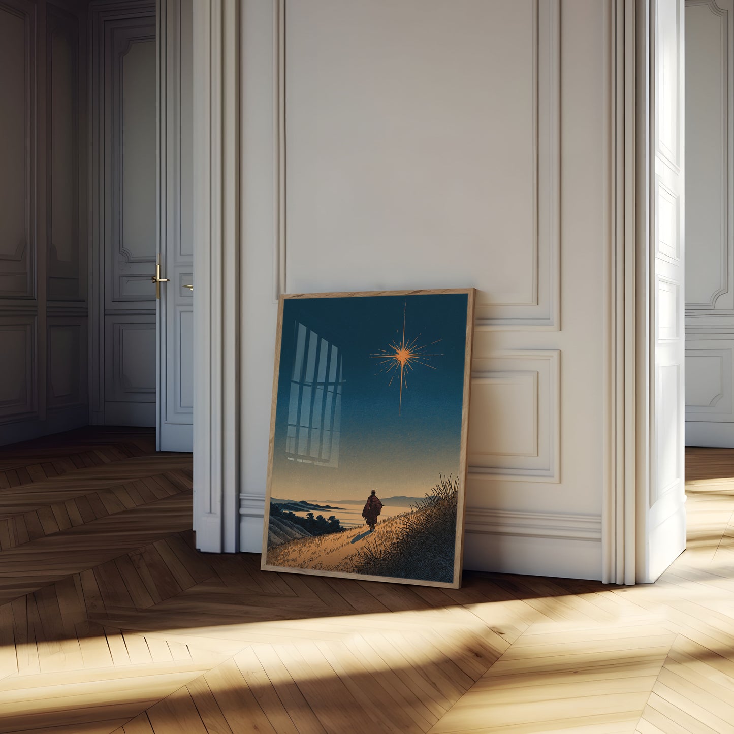 Celestial Journey Mystical Pathway Poster
