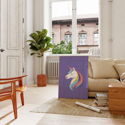 Poster Magico di Unicorno Arcobaleno