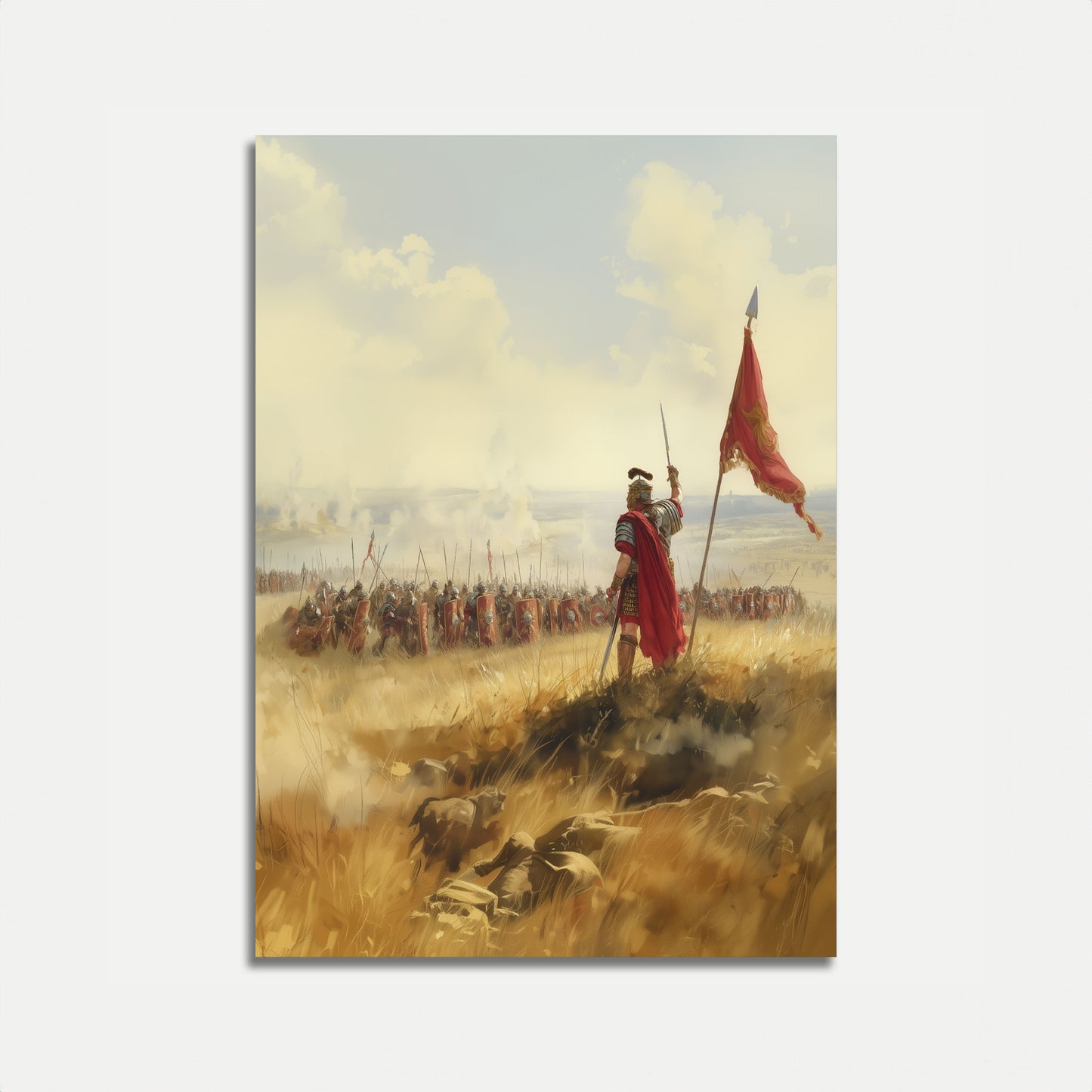 Roman Legion Battle Cry Poster