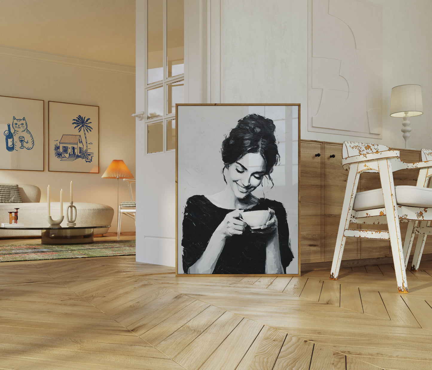 Morning Coffee Bliss Poster