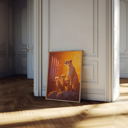 Gouden Luipaard Familie Poster