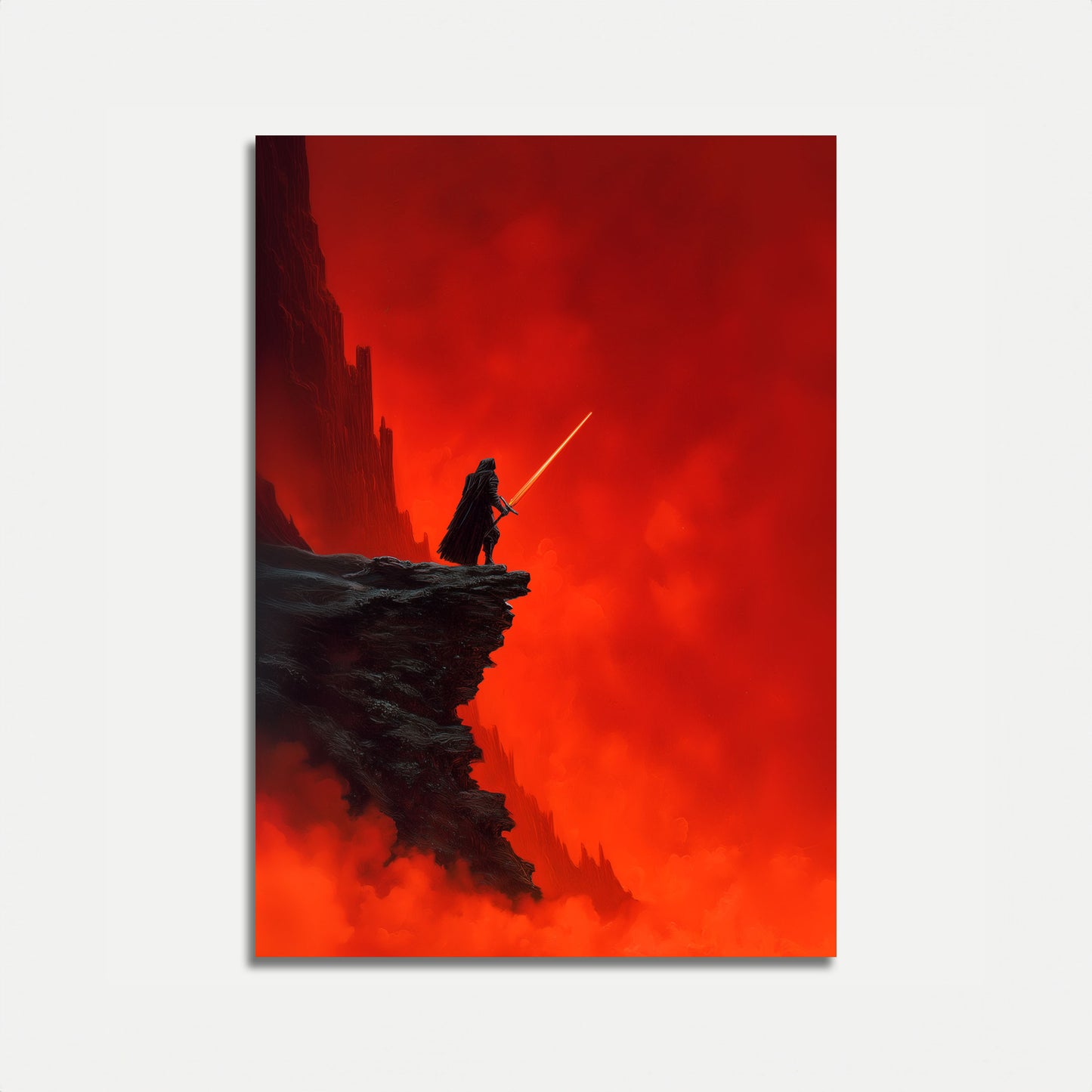 Kriger med Glødende Sværd Plakat