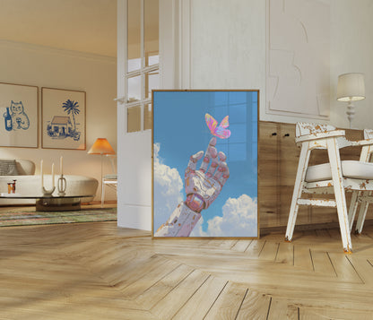 Poster von Roboter-Schmetterlings-Träumen