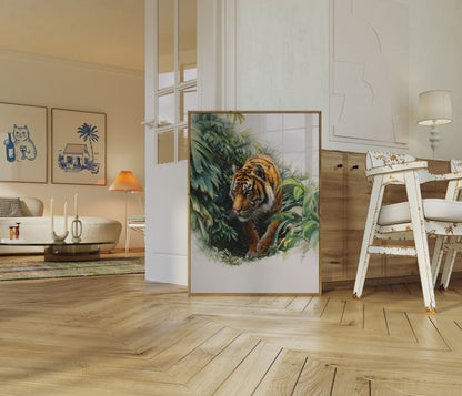 Jungle Guardian Wildlife Poster