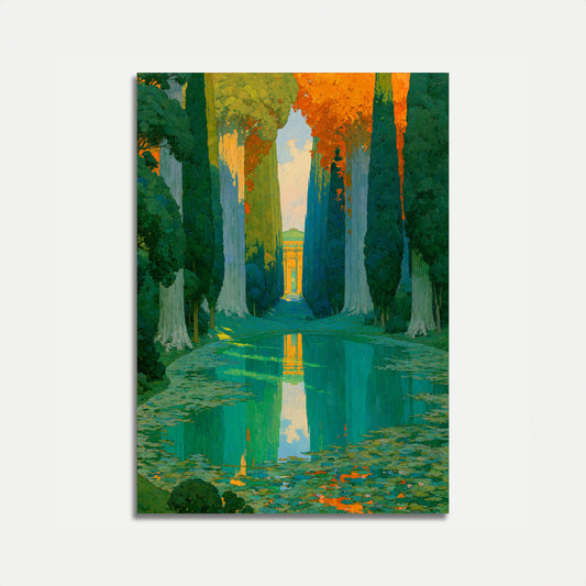 Betoverd Bos Paad Poster