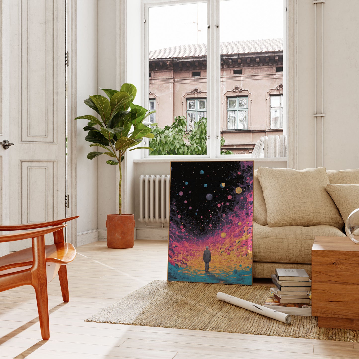 Kosmische Reise Erkundungs-Poster