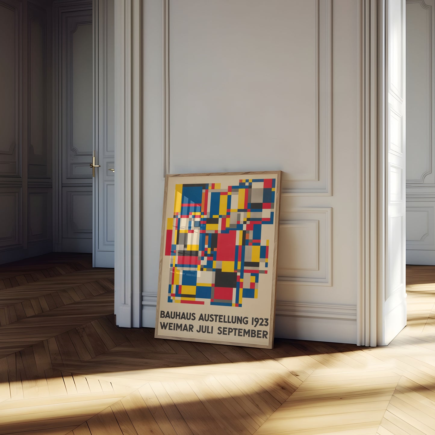 Bauhaus Exhibition 1923 Weimar Poster
