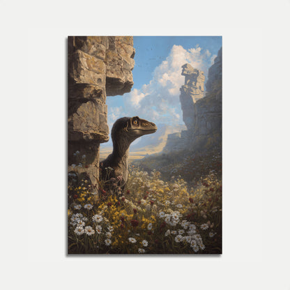 Ancient Dinosaur Valley Poster