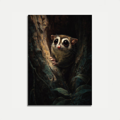 Póster del Lori Lento Merodeador Nocturno