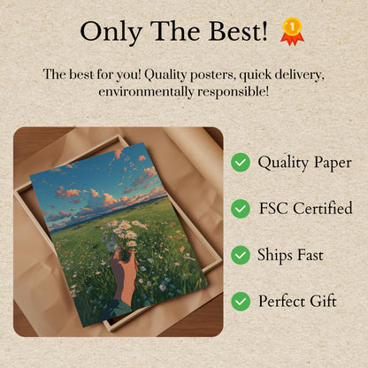 Summer Meadow Dreams Poster