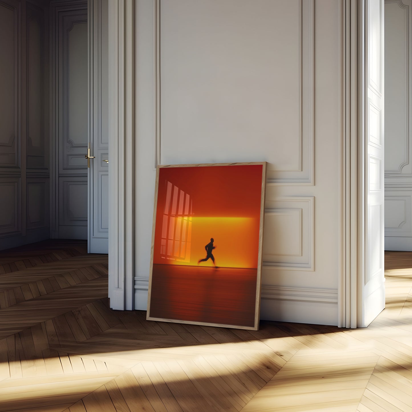 Sunset Runner Motion Poster