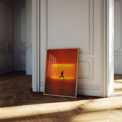 Sunset Runner Motion Poster