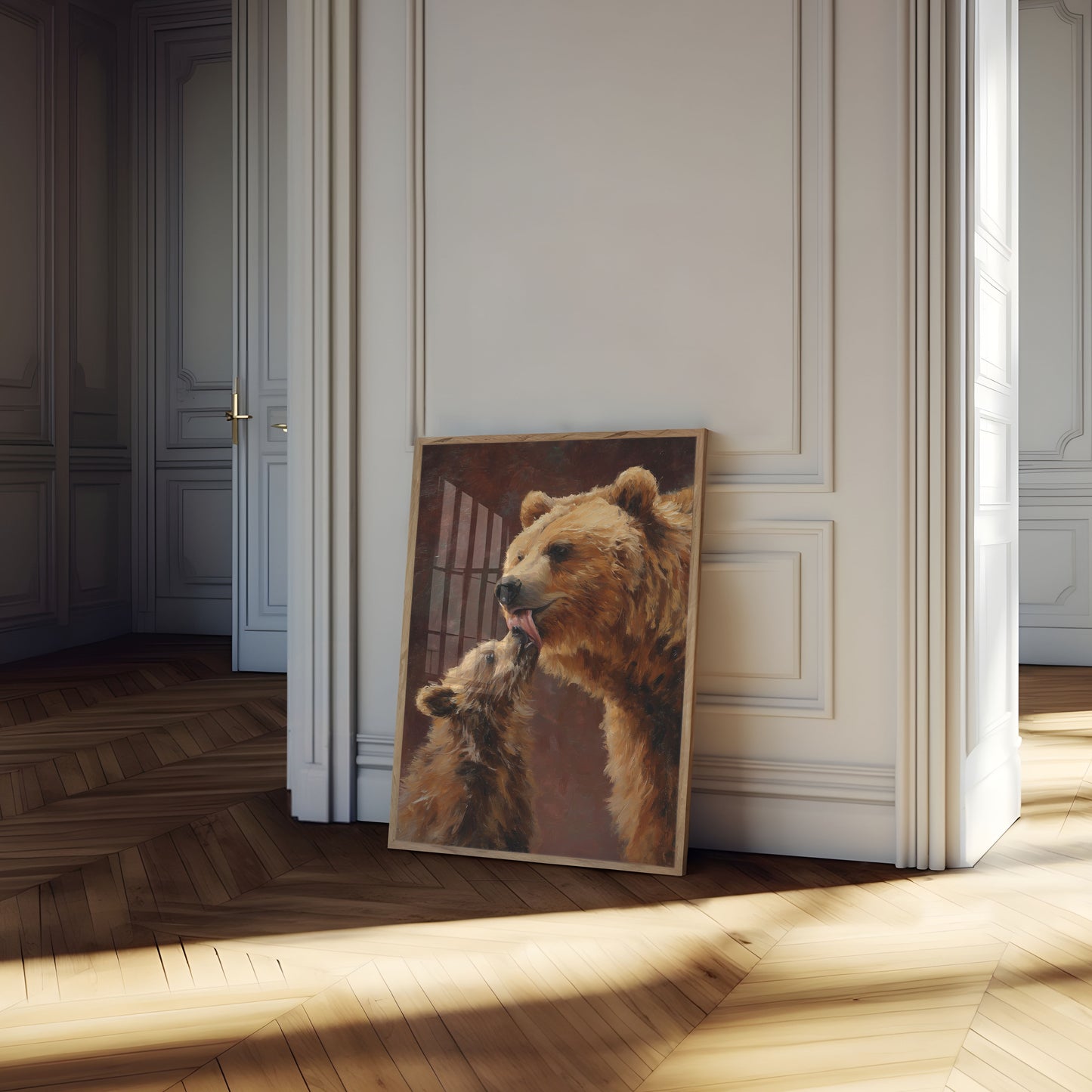 Poster di Mamma Orso e Cucciolo
