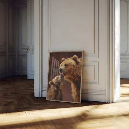Poster di Mamma Orso e Cucciolo