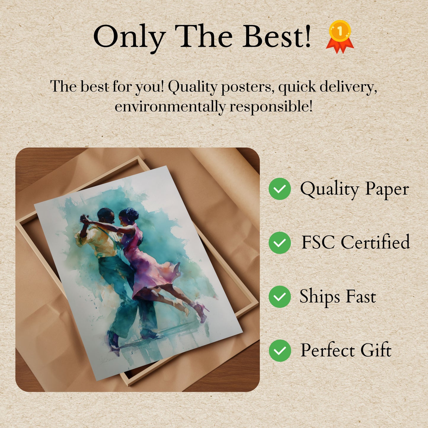 Passionate Dance Partners Poster