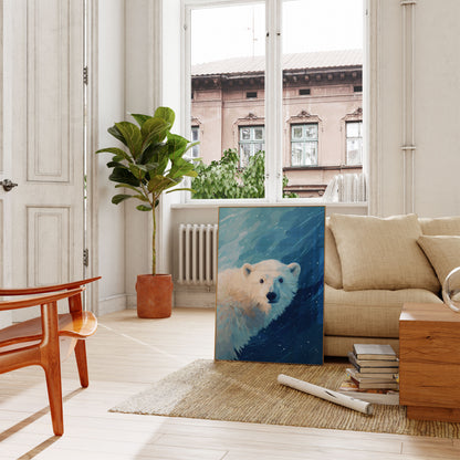 Póster de invierno de Arctic Guardian