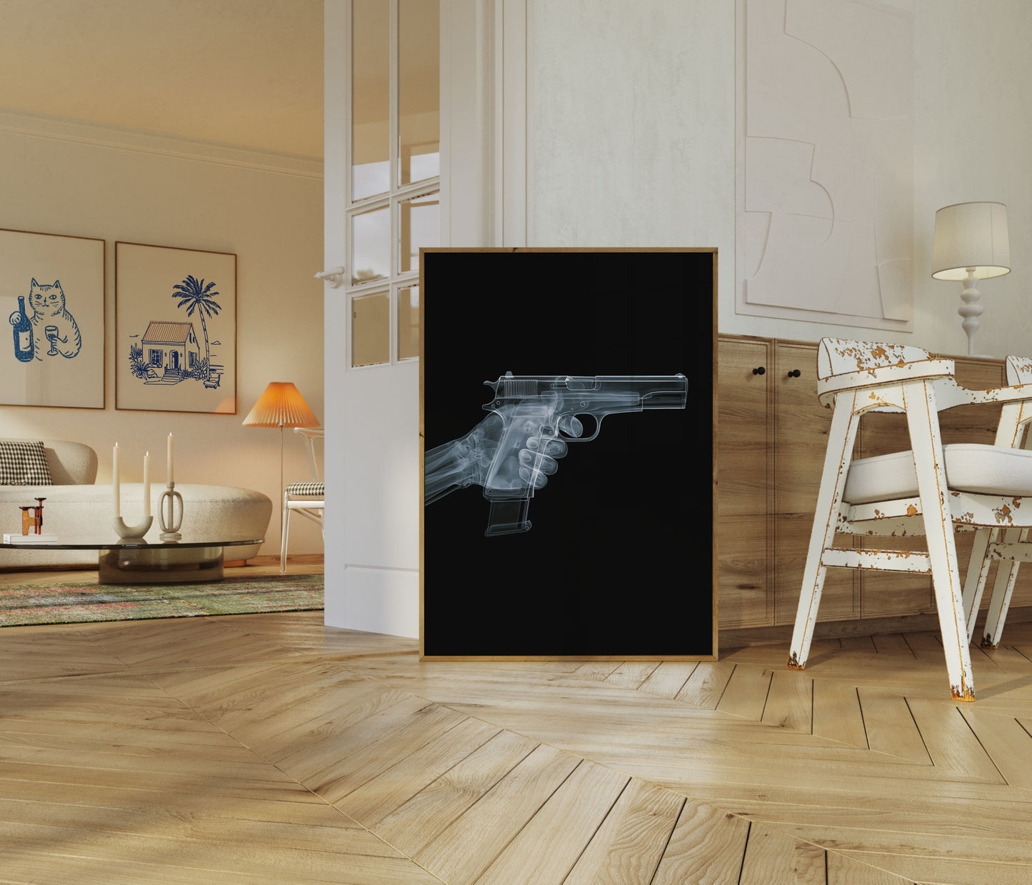 Anatomia di un'Arma da Fuoco a Raggi X