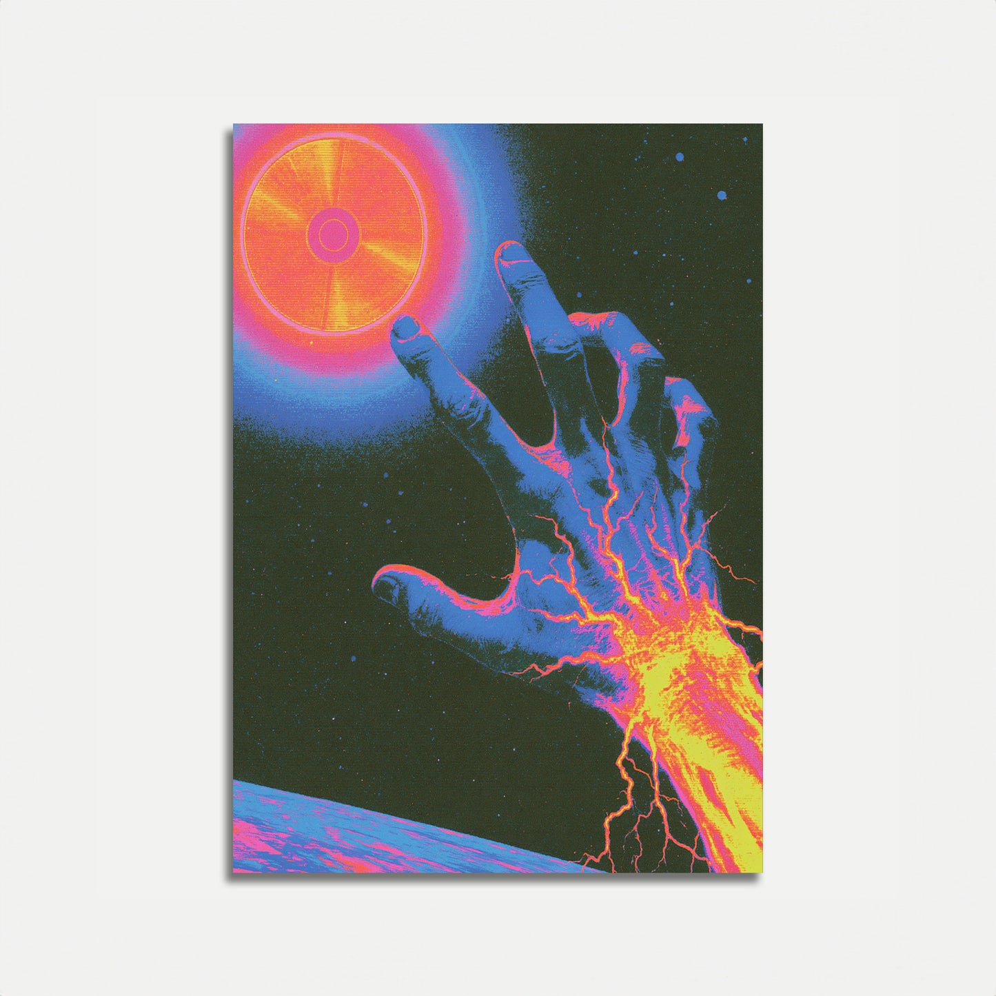 Poster Energia Cosmica della Mano