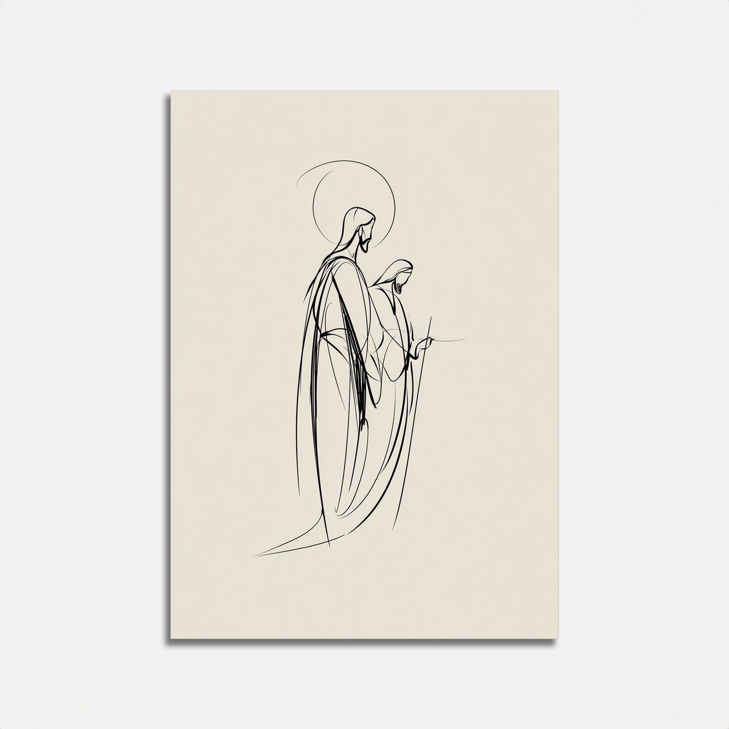 Divine Minimalist Christian Poster