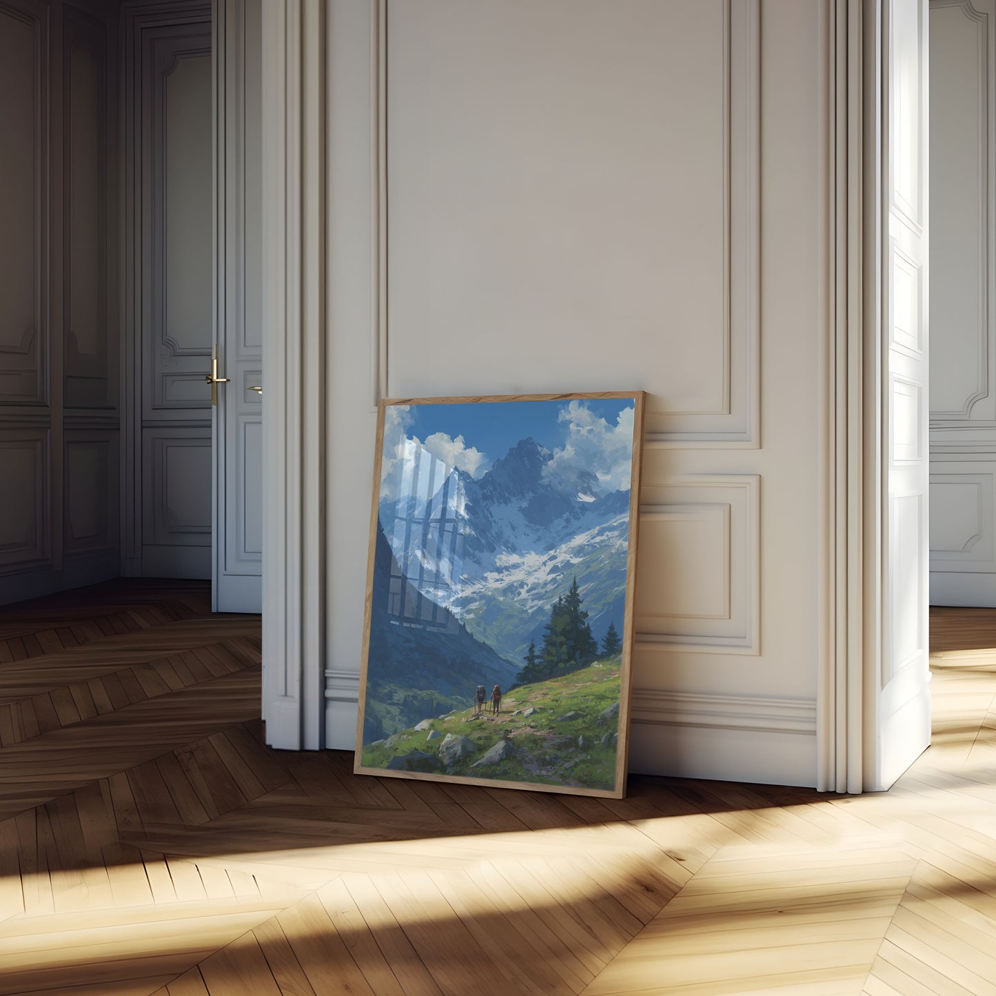 Mountain Trail Wilderness Poster