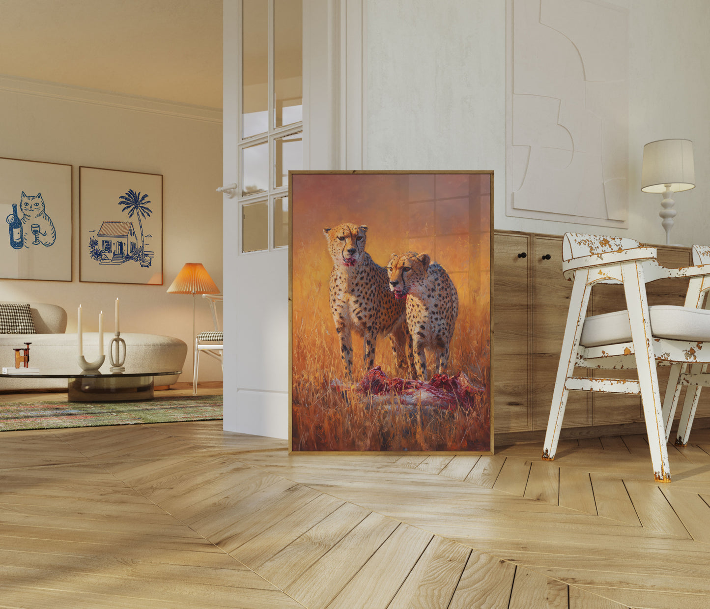 Jachtluipaarden Na de Jacht Poster