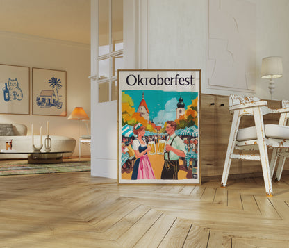 Bavaria Oktoberfest Beer Festival Poster