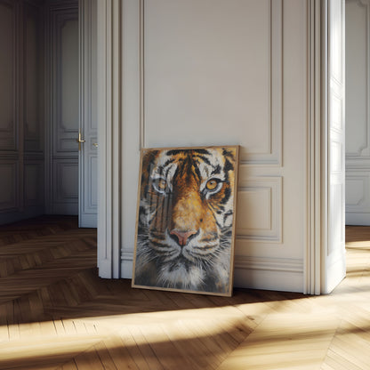 Tiger Face Close-Up Poster