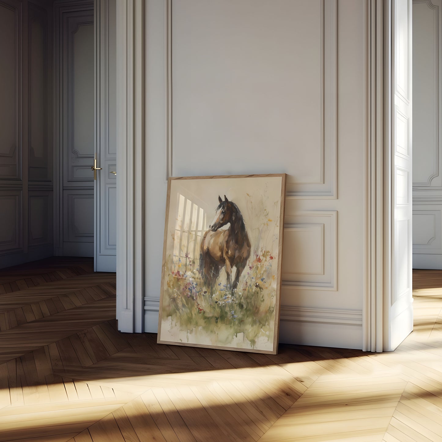 Meadow Spirit Horse Poster