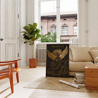 Medusa Mythological Goddess Poster