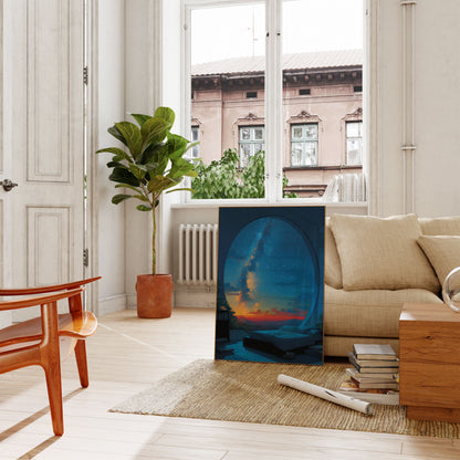 Cosmic Bedroom Window Poster