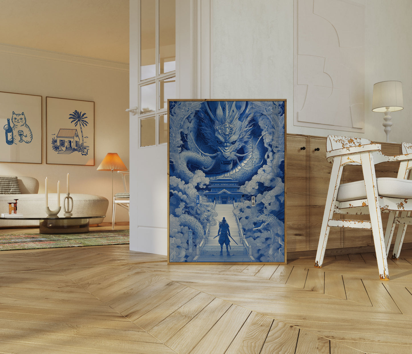 Póster del Reino del Dragón Celestial