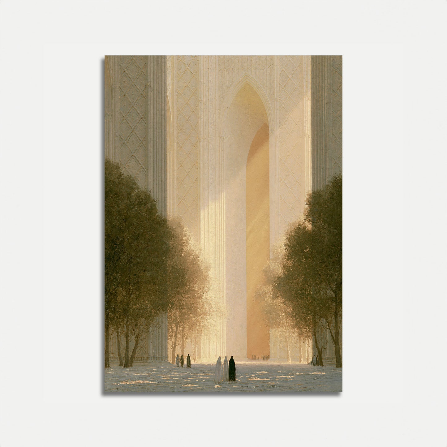 Póster de Arco de Catedral Etérea