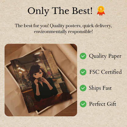 Cafe Moment Anime Poster