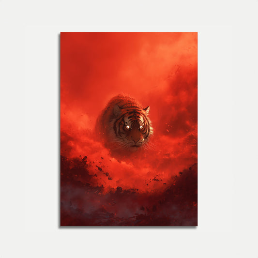 Inferno Tiger Fierce Poster