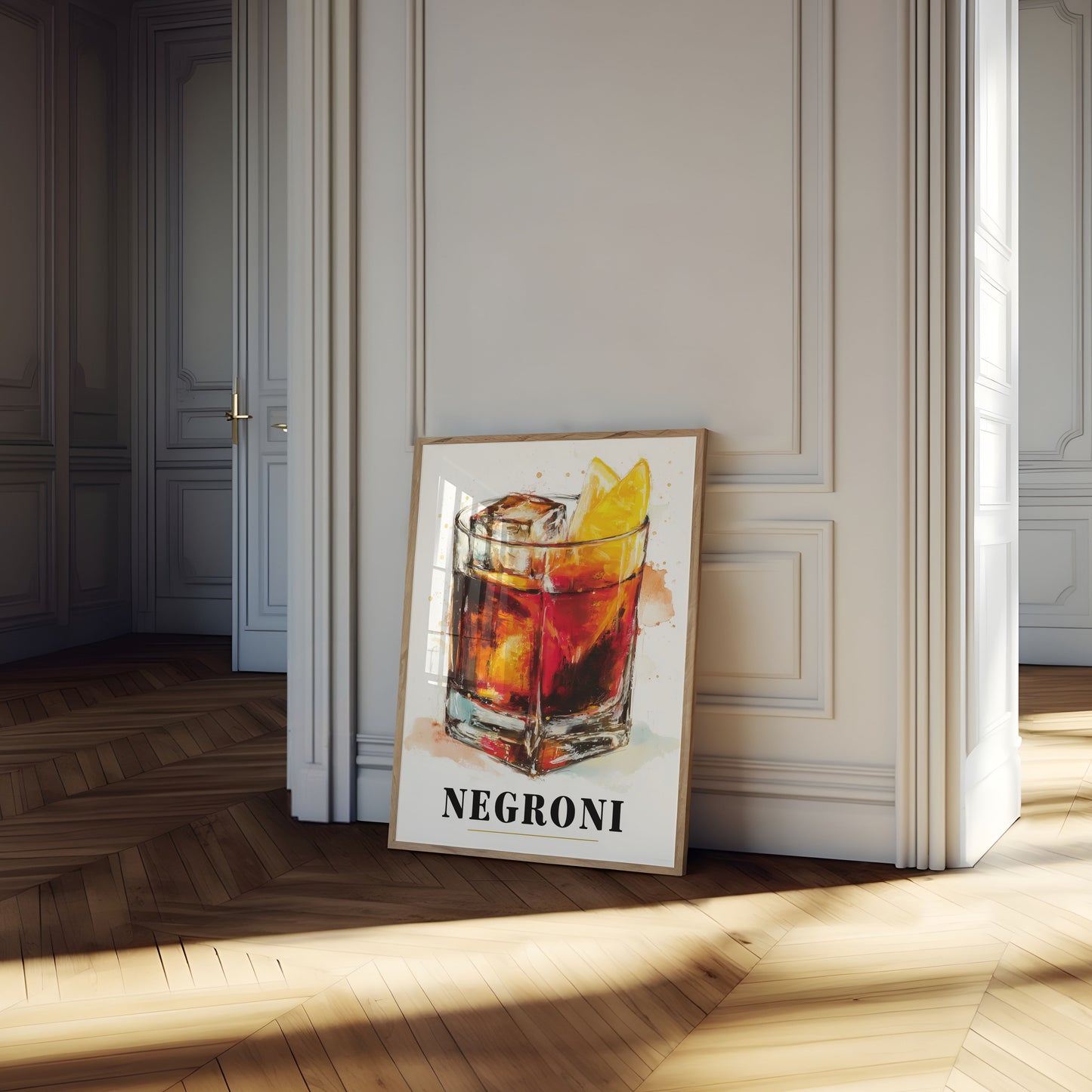 Livfull Negroni-cocktail Affisch