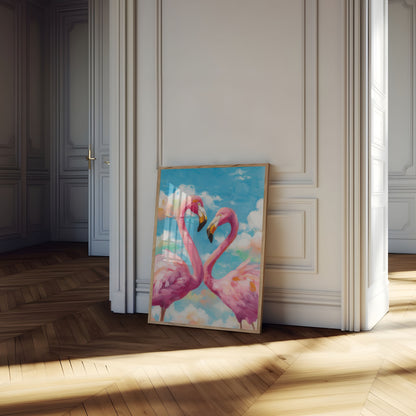 Poster di Cuore di Fenicottero d'Amore