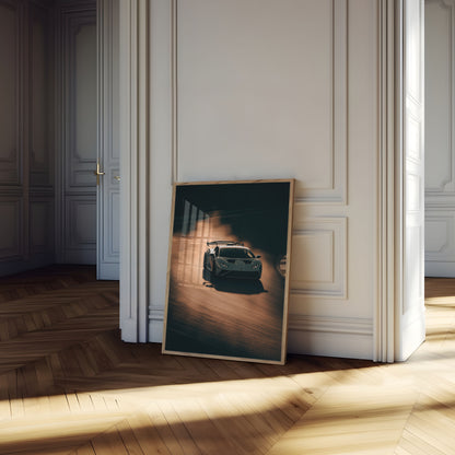 Plakát Stínu Závodního Lamborghini