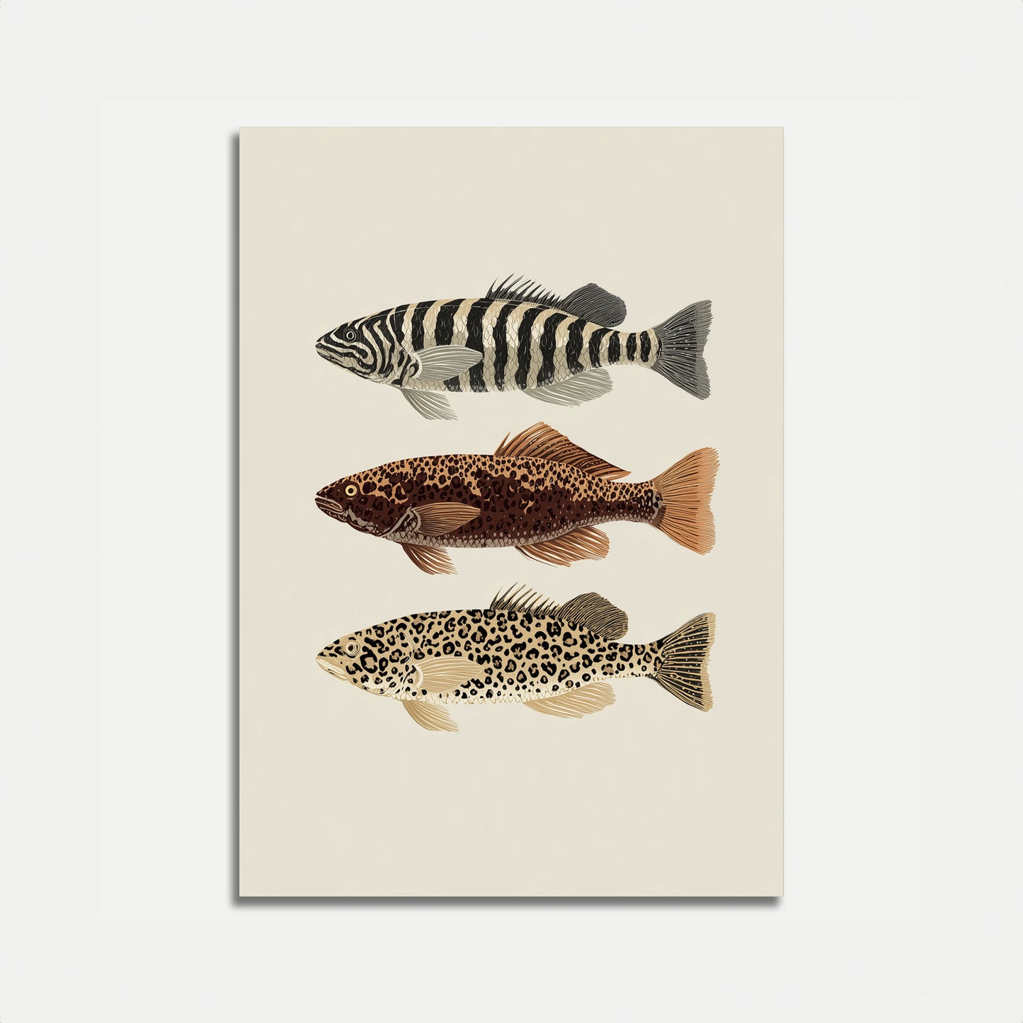 Exotic Fish Species Poster