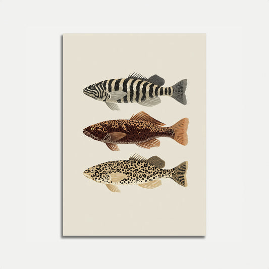 Exotic Fish Species Poster