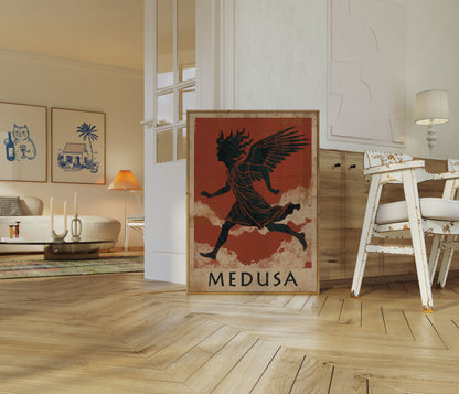 Poster Dea Alata Medusa