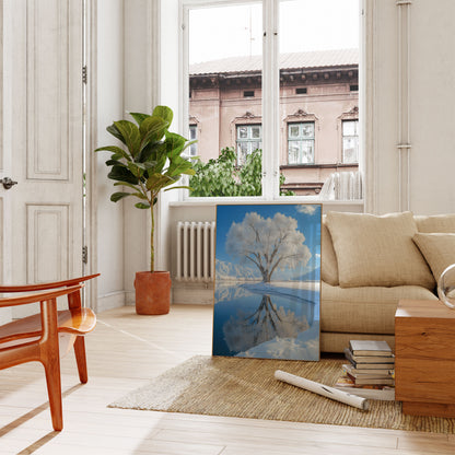 Póster de invierno de Frosted Solitude