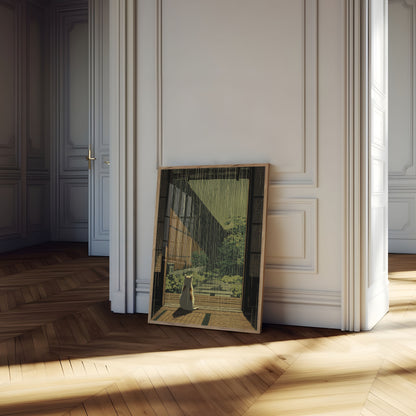 Kattetitning Havetregn Plakat