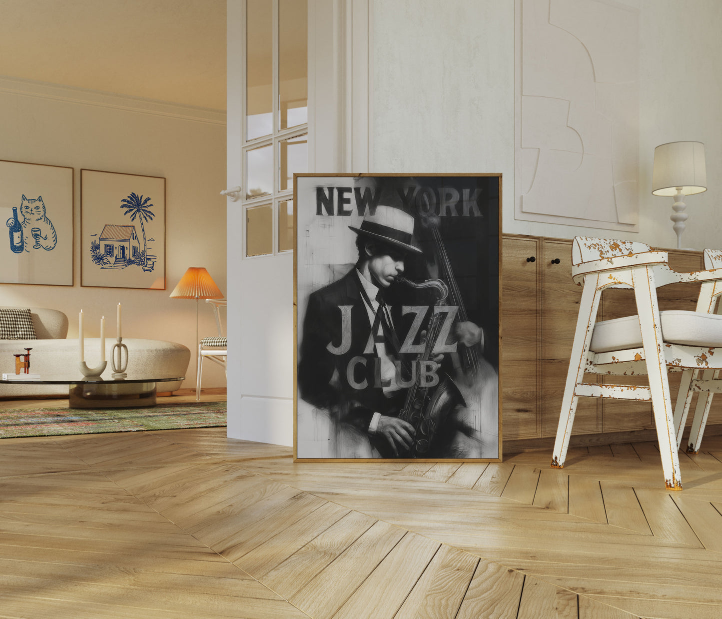 New York Jazz Club Legend Poster