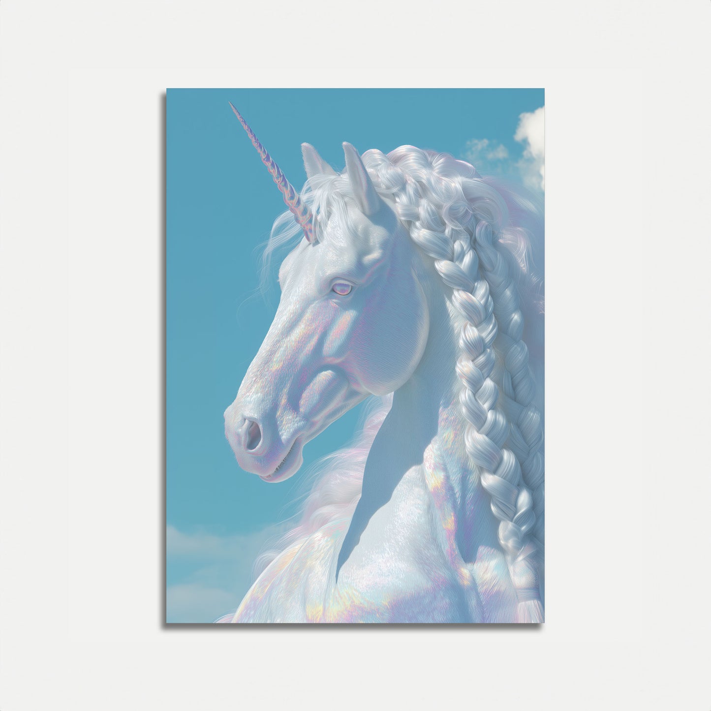 Poster Magico di Unicorno Etereo