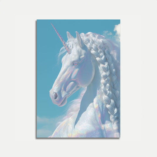 Poster Magico di Unicorno Etereo